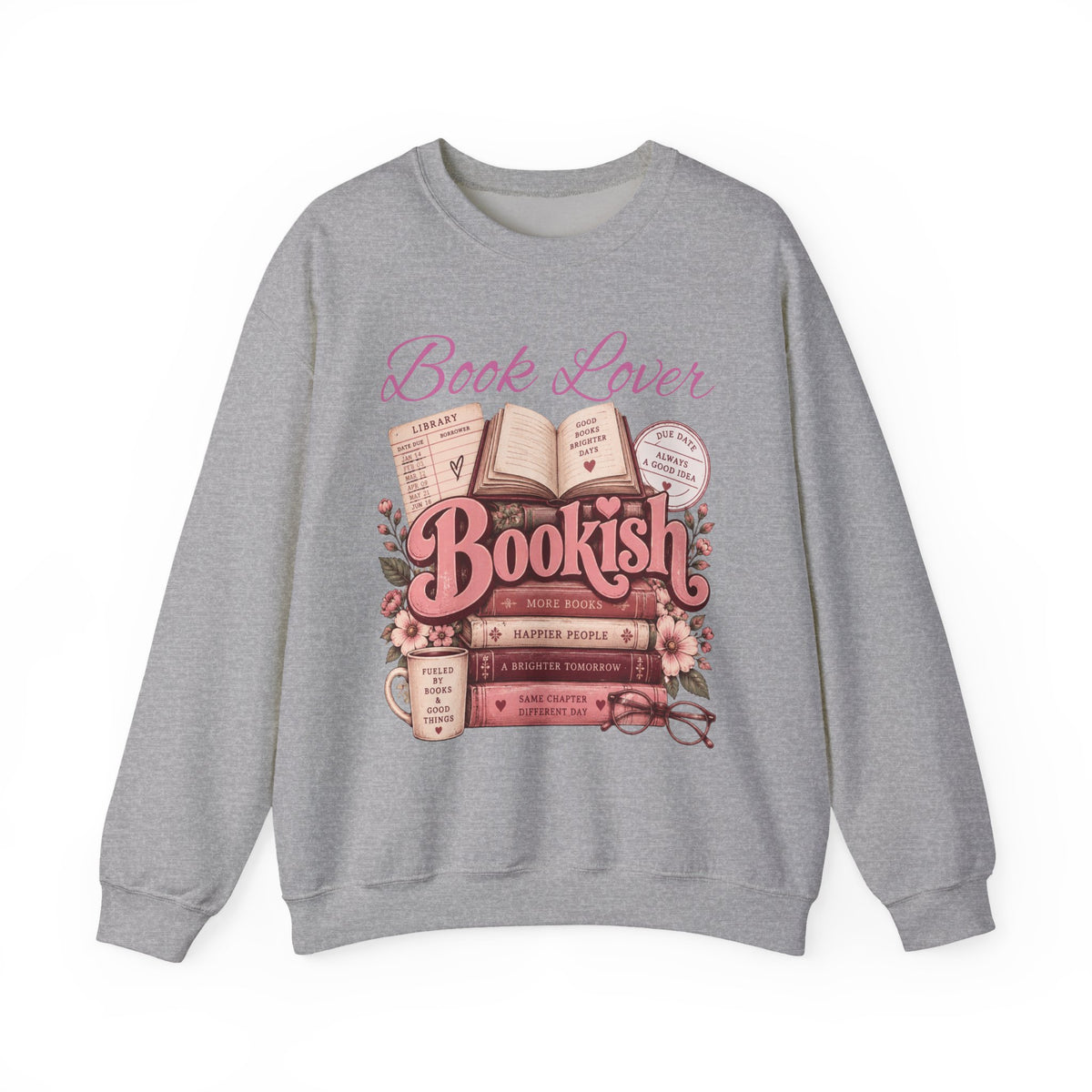 Book Lover Bookish Crewneck Sweatshirt