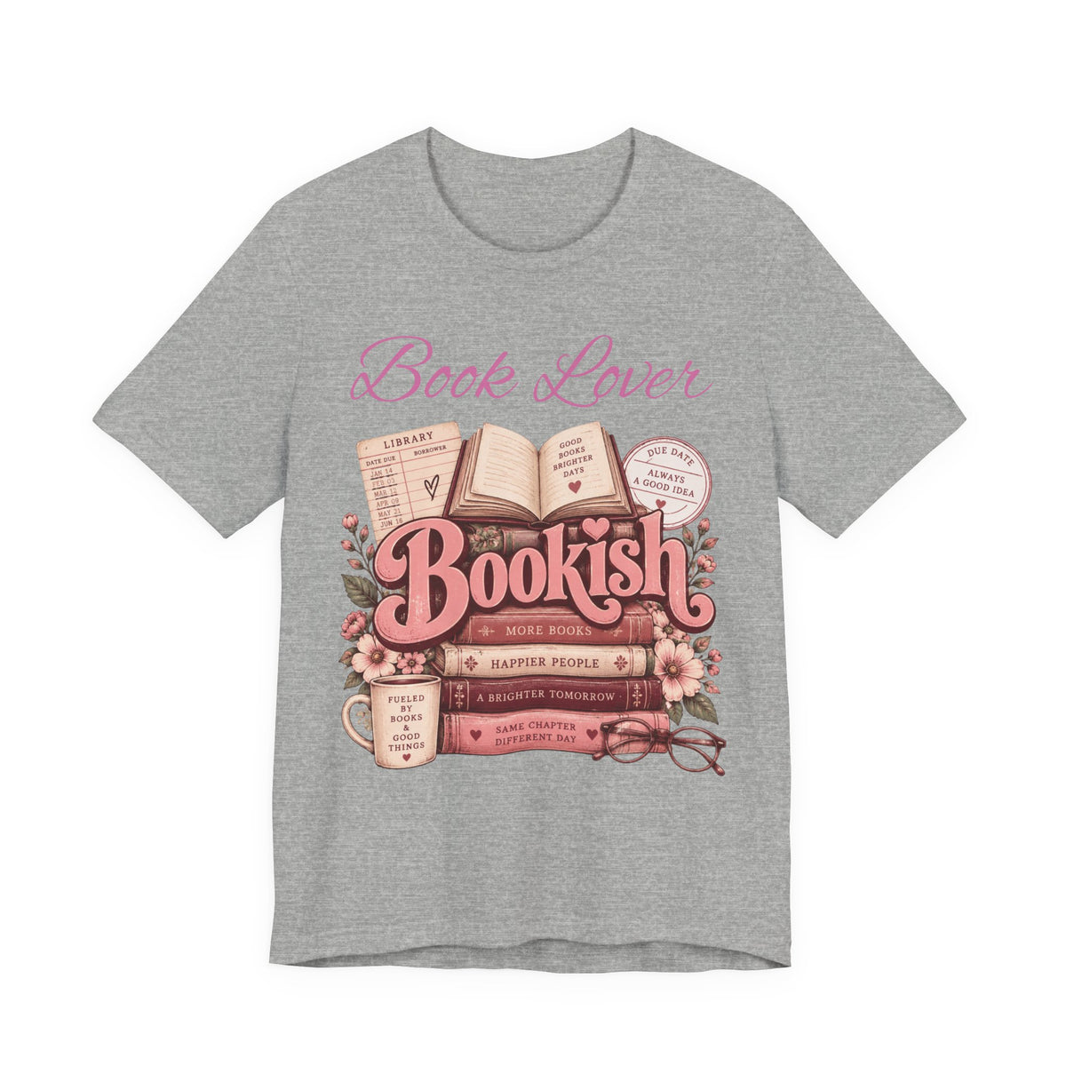 Book Lover Bookish Graphic Tee