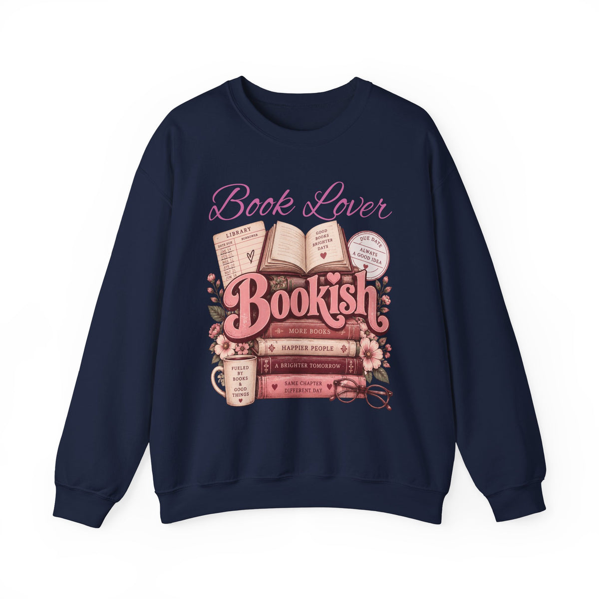 Book Lover Bookish Crewneck Sweatshirt
