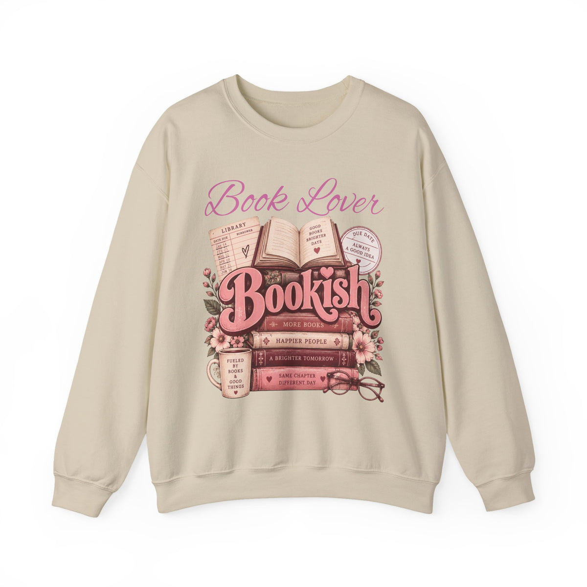 Book Lover Bookish Crewneck Sweatshirt