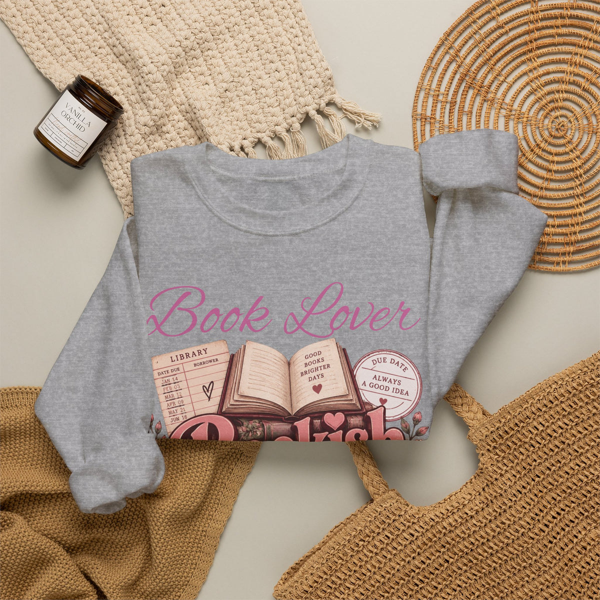 Book Lover Bookish Crewneck Sweatshirt