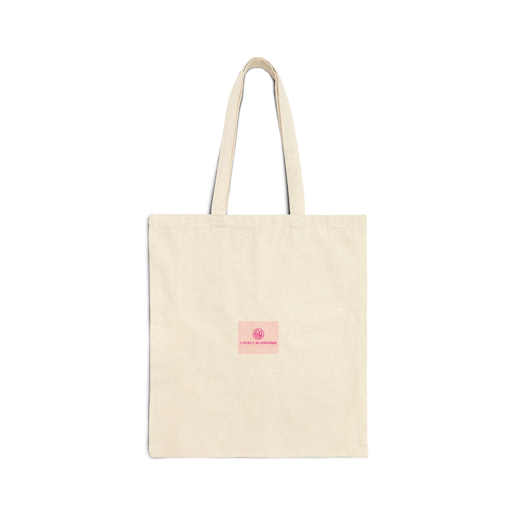 Bookish Book Lover Cotton Canvas Tote Bag