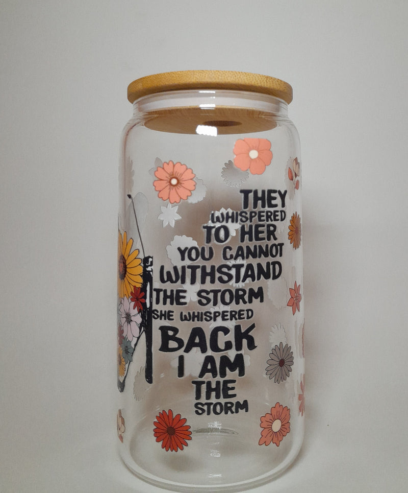 I Am The Storm-Floral