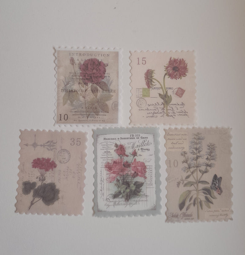 Vintage Floral Stamps