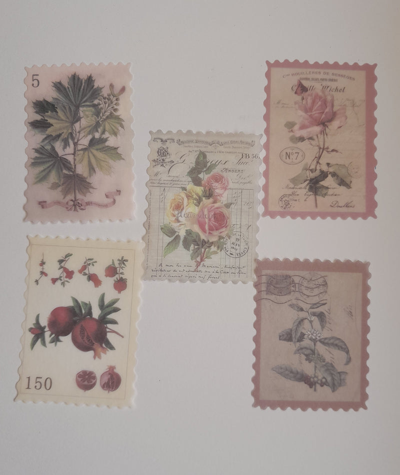 Vintage Floral Stamps