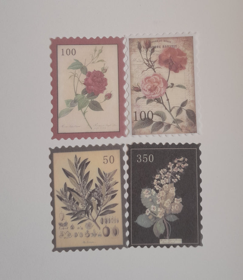 Vintage Floral Stamps