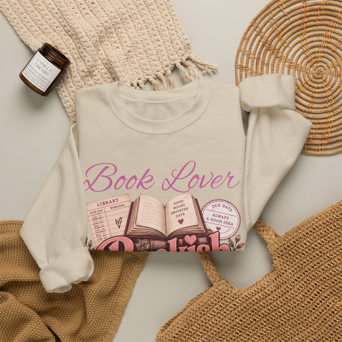 Book Lover Bookish Crewneck Sweatshirt