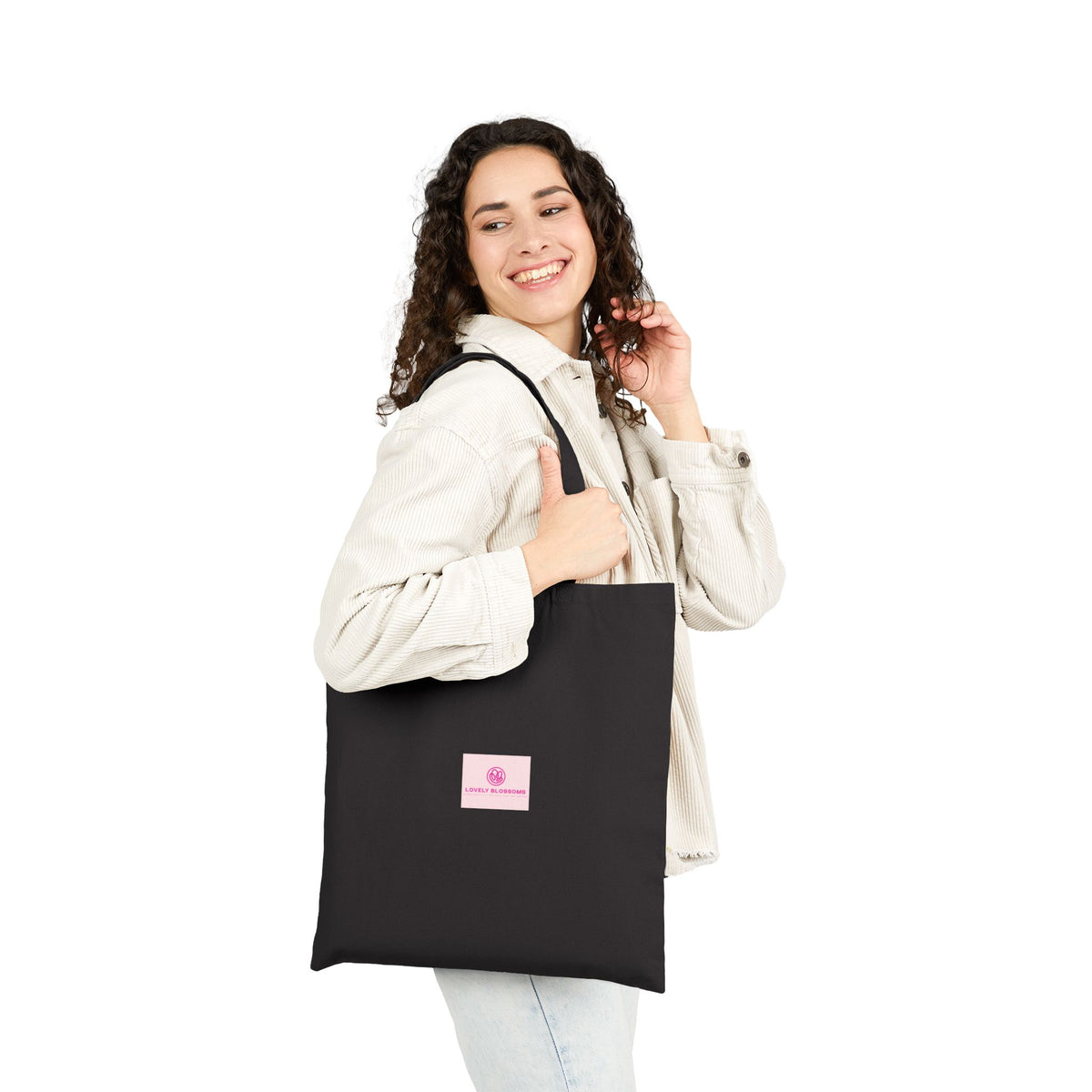 Bookish Book Lover Cotton Canvas Tote Bag