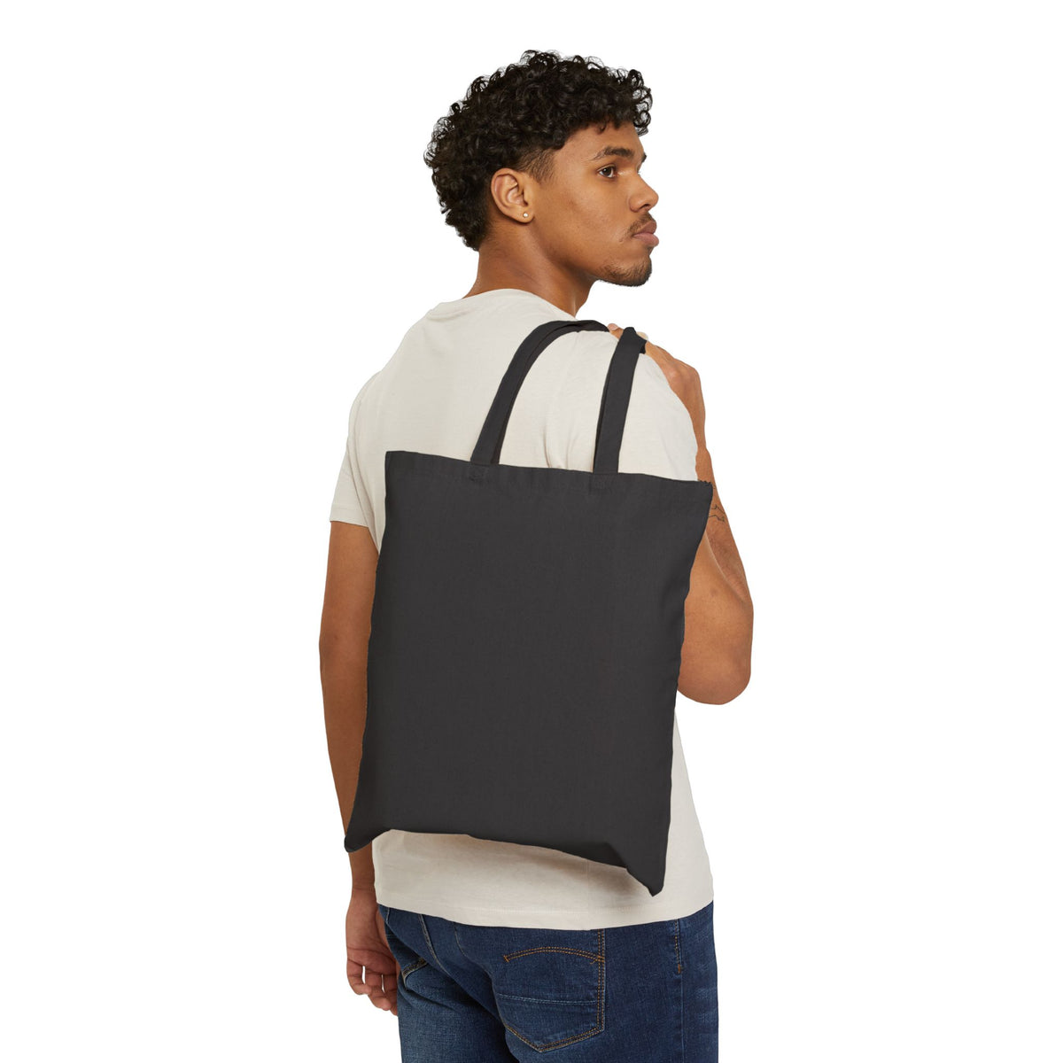 Bookish Book Lover Canvas Tote Bag