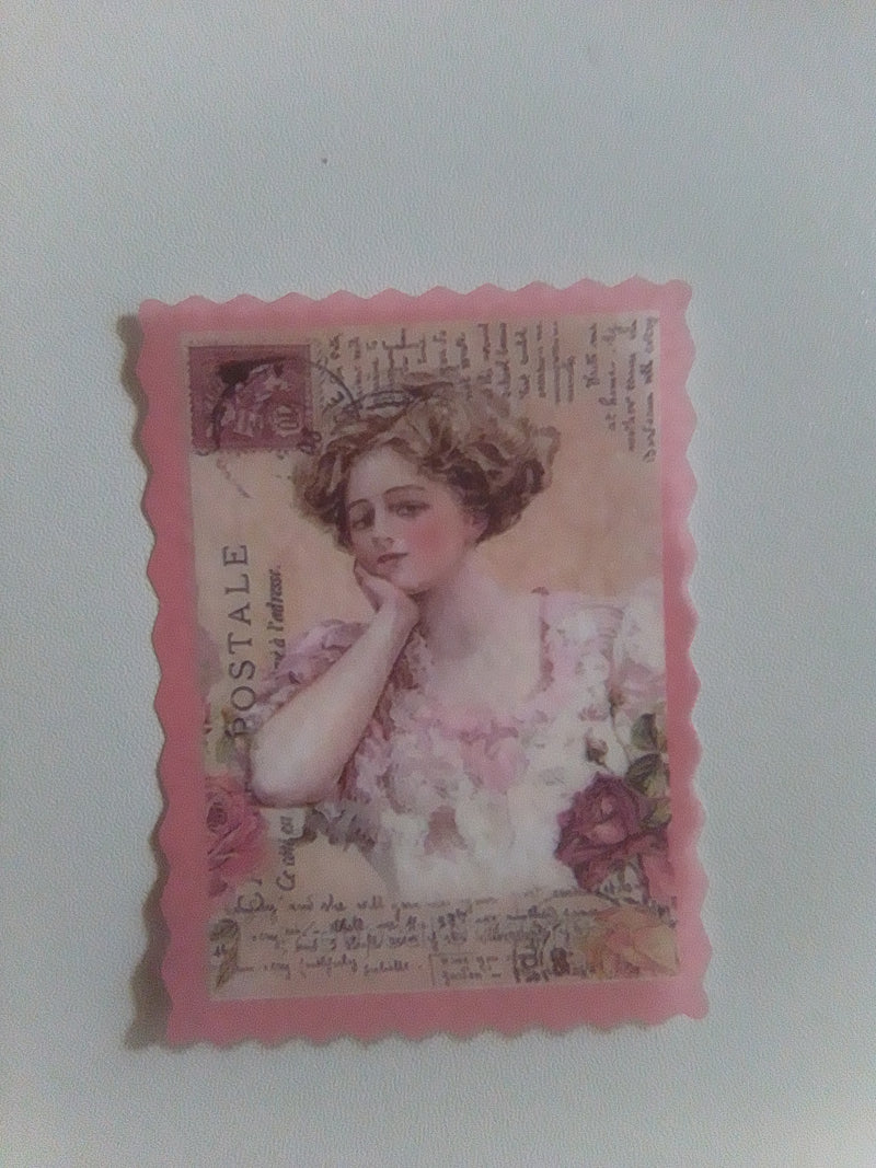 Vintage Fashion Women/ Girl  Stickers